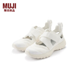 无印良品（MUJI）男女通用运动凉鞋（男士/女士）男款女款 忍者鞋 鞋子 EKB12A3S 米白色 XS 230MM/36码（2.0）