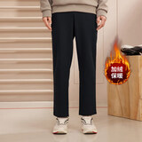 361°运动裤男士秋冬季加绒保暖休闲卫裤直筒跑步长裤子男652344708D-5