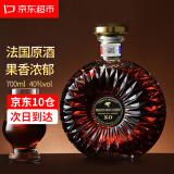 霍梵尊尼龙船荔臣 法国原酒进口 XO洋酒 白兰地 40度烈酒 700ml 飞马XO（无礼盒） 700mL 1瓶
