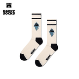 Happy Socks春夏款袜子女男袜多巴胺运动新年棉袜中筒袜 冰激淋 1双 M 36-40