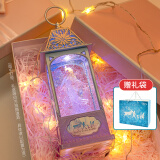 迪士尼（Disney）冰雪奇缘透明爱莎公主旋转声光音乐盒八音盒儿童生日礼物女孩玩具