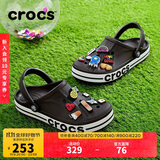 CROCS卡骆驰贝雅卡骆班|205089 黑色/白色-066 36/37(220mm) 