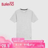 班尼路（Baleno）春季时尚潮流基本款插肩袖无缝运动TEE舒适T恤男 33ES