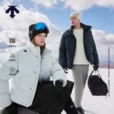 迪桑特（DESCENTE）迪桑特SKI STYLE系列运动休闲男女同款短款面包羽绒服 男子NV-藏青色-D5491SDJ69 M (女165/男170)