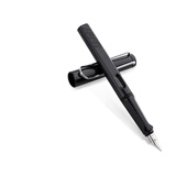 LAMY钢笔签字笔 生日节日礼物学生成人练字文具 德国进口 狩猎系列墨水笔 亮黑 F0.7mm