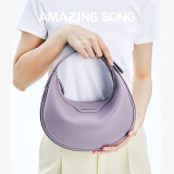 Amazing Song乙颂【520可爱女包】半月包小号单肩斜挎包手提女包通勤腋下包