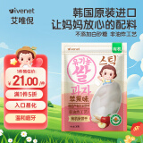 艾唯倪（ivenet）有机米饼儿童零食磨牙饼干宝宝零食不是辅食韩国进口 苹果味30g