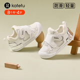 卡特兔宝宝学步鞋小K盾秋冬男童婴儿鞋儿童鞋1-3岁软底女童机能鞋 白色-网面 23 内长14.0cm 脚长13.0-13.5