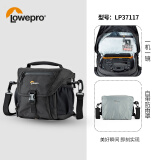 乐摄宝（Lowepro）新星相机包单肩斜挎摄影包单反微单数码相机内胆包运动无人机收纳包便携手提防水适用佳能索尼富士 新星 Nova 140 AW II 黑
