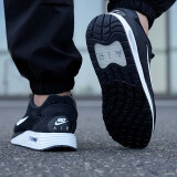 耐克（NIKE）男鞋 秋冬季新款运动鞋AIR MAX后掌可视气垫鞋子休闲鞋减震跑步鞋 DX3666-002/AIR MAX/黑白配色 42.5