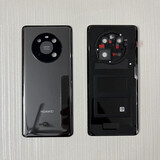 Z适用华为mate40pro原装后盖mate40纯原拆机99新玻璃后壳原厂背屏 Mate40亮黑色原拆99新 装机