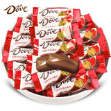 德芙（Dove）丝滑牛奶巧克力500g婚庆结婚订婚喜糖果4.5g含糖散装伴手礼闲零食 德芙丝滑牛奶 500g