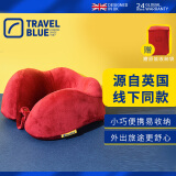 蓝旅（TRAVEL BLUE）专柜同款记忆棉u型枕汽车高铁飞机旅行护颈枕午睡出差必备神器