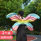 阿宝丽蝴蝶翅膀背饰气球儿童出游户外露营男女生日派对装饰拍照道具