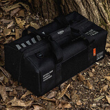 CARGO CONTAINER韩国进口户外露营装备工具包收纳包战术风加大加厚分格防撞包 黑色