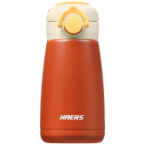 哈尔斯（HAERS）保温杯时尚水杯学生杯 HD-380-95（380ml）砖红