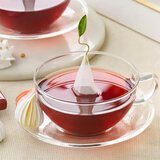trendglas JENA德国进口煮茶壶玻璃养生壶茶水分离泡茶壶直火电陶炉烧水壶大容量 茶杯碟*2套 300ml