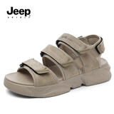 JEEP SPIRIT吉普男鞋凉鞋男休闲透气沙滩鞋男户外鞋子男 5119606390 沙色 42 