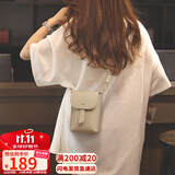 YUYULA牛皮包包女包手机包品牌轻奢迷你斜挎包生日礼物高级感送女友老婆