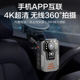 马路诚品内置电池免走线4K超清行车记录仪租车旅游记录仪高清货车运动相机 4K净透原彩【手机互联】 高速运行128G内存