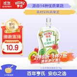 亨氏宝宝辅食 婴儿果泥 果汁泥 超金果泥营养苹果猕猴桃泥78g