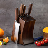 乐扣乐扣 雅致系列刀具套装不锈钢菜刀厨师刀斩骨刀切片刀水果刀小厨刀