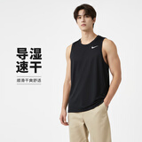 耐克NIKE运动背心男子速干凉爽DRI-FIT背心DV9814-010黑XXL