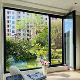帕斯沃75HI极简窄边断桥铝门窗系统窗隔音窗封阳台落地窗铝合金窗户定制 75HI窄边系统窗 诚意定制金