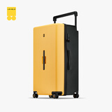 地平线8号（LEVEL8）行李箱 男女30英寸大容量宽拉杆万向轮大旅行家PC拉杆箱 黄黑拼色