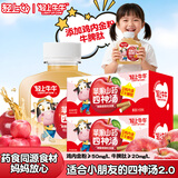 轻上山药苹果四神汤儿童苹果汁饮料品药食同源食材果汁150ml*15瓶*2箱