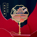 小雕匠北京地标金属书签礼盒故宫建筑文创角楼旅游创意中国古风学生纪念品教师节送老师同学生日礼物伴手