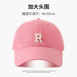 俞兆林韩版棒球帽子女夏季软顶大头围显脸小鸭舌帽男宽檐防晒帽遮阳帽男