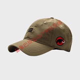 猛象猛犸大象MAMMU王嘉尔同款大头围登山遮阳防晒鸭舌帽子 卡其-常规款 【56-59cm】 可调节