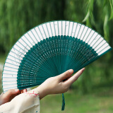极度空间 扇子折扇中国古风女扇生日礼物汉服古装拍照道具夏天扇子舞蹈扇
