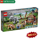 乐高LEGO 侏罗纪 世界 公园 恐龙 儿童拼装积木玩具 男孩礼物 小颗粒 75941 暴虐霸王龙大战甲龙