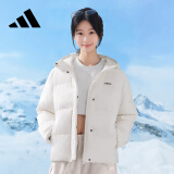 阿迪达斯 （adidas）550蓬防风保暖鸭绒羽绒服面包服女子冬季新年立领轻运动 XS码