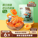 三只松鼠倒蒸红杏干106g/袋 蜜饯果干果脯办公室休闲零食
