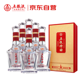 五粮液股份 五粮特曲 金彩版 浓香型白酒 52度 500ml*6瓶 原箱礼品