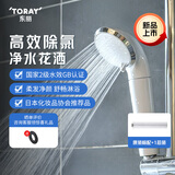 东丽淋浴净化器沐浴净水器花洒喷头过滤器手持莲蓬头 RS54 原装标配+1芯