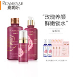 嘉媚乐（CAMENAE） 玫瑰新肌密面部护理套装爽肤水乳液乳霜补水保湿润肤护肤品 礼物 玫瑰新肌密（水+乳+洁面泡泡）