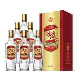 尖庄四川宜宾生产 浓香型白酒 口粮酒 高粱酒 42度 500mL 6瓶 尖庄精盒