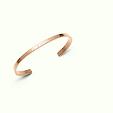 丹尼尔惠灵顿（DanielWellington）dw手镯女 经典玫瑰金小号开口手镯生日礼物送女友