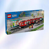 乐高（LEGO）LEGO乐高城市系列60423都市有轨电车男孩女孩拼搭积木玩具礼物