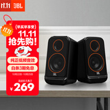 JBL 【双11】PS3500蓝牙音箱 国家补贴 桌面音响电脑台式机家用室内蓝牙音响低音炮 生日礼物 黑色