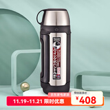 虎牌（TIGER） 保温杯户外旅行真空杯便携运动水壶大容量保温壶 MHK-A17C 1.65L 不锈钢色XC 1650ml