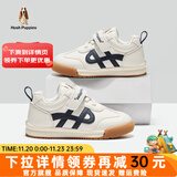 暇步士（Hush Puppies）童鞋男童运动鞋2025春秋新款儿童鞋女童轻便宝宝学步鞋透气跑步 HP3301蓝色（皮面） 24 适合脚长15.03cm
