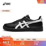亚瑟士ASICS板鞋男鞋女鞋休闲鞋百搭舒适透气复古时尚运动鞋 JAPAN S 黑色/白色 36