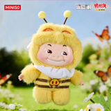 名创优品（MINISO）百变猪猪侠搪胶毛绒盲盒手办玩具桌面摆件挂件生日礼物男女 单盒