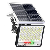芗途2024新款太阳能灯照明灯家用户外庭院灯路灯300W5000W3000W10000W 爆亮款6000M+照明约120平万 5米防水快充线+遥控+天黑自动亮
