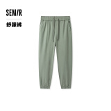 森马（Semir）【男裤福袋】休闲裤男夏秋季潮流简约宽松裤子 G款【冬款基础束脚裤】-土灰绿 175/80A/L